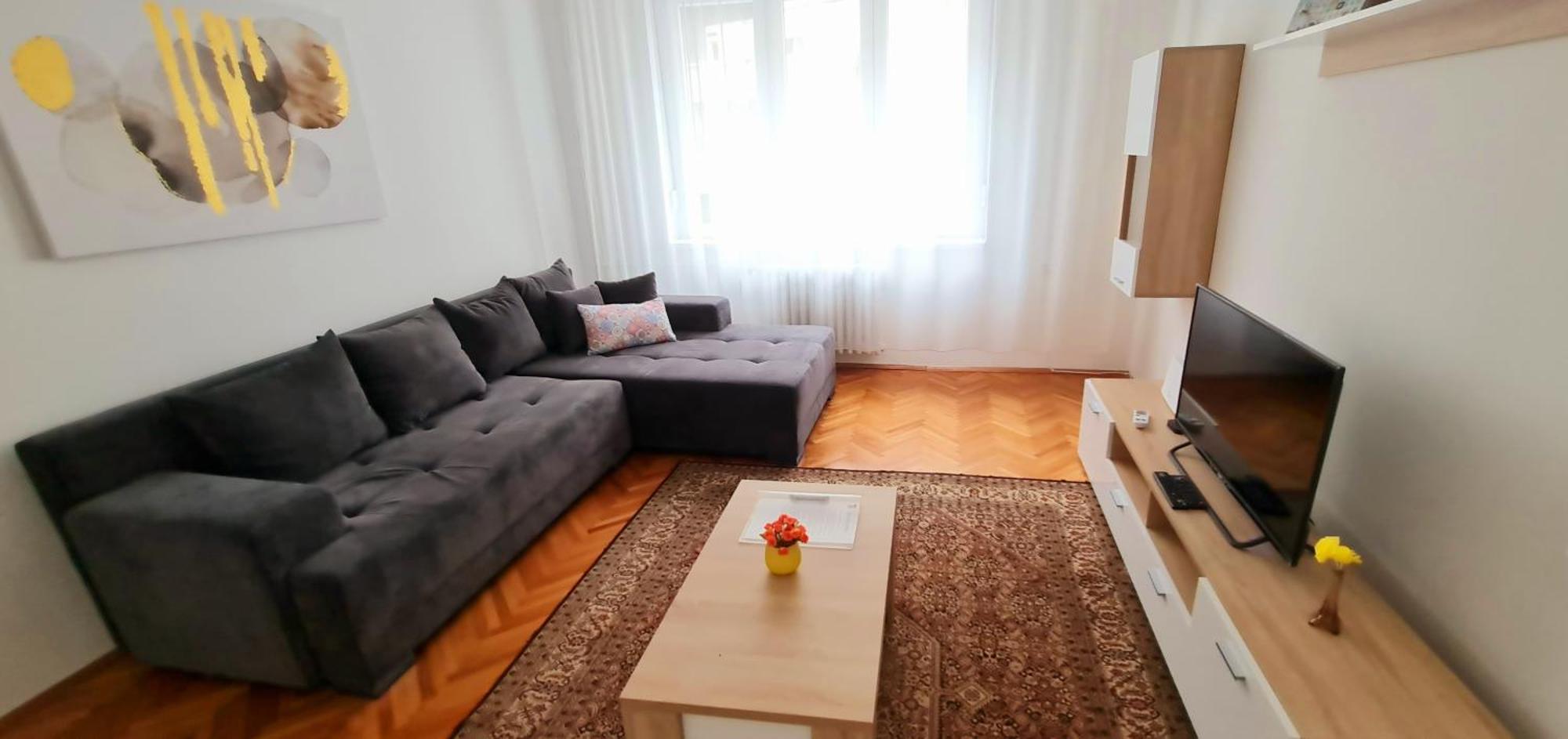 Downtown Star Apartment Belgrad Rum bild